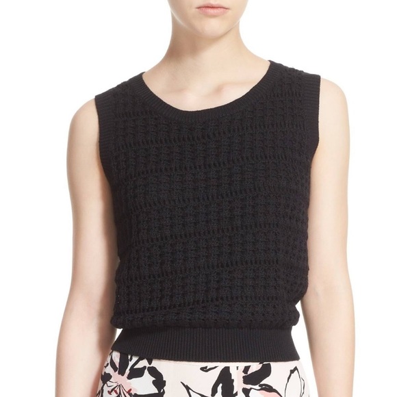 kate spade Sweaters - Kate Spade Open Knit Sleeveless Sweater Tank